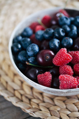 berries in a bowl