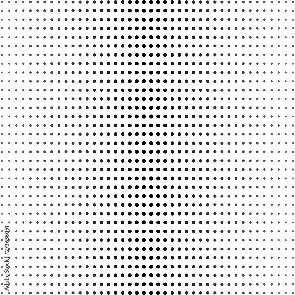 Poster Abstract halftone pattern vector background. Halftone illustration. Halftone dots. Halftone effect. Halftone pattern. Vector halftone dots
