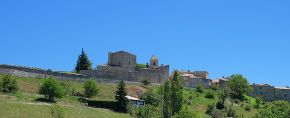 Paysage village Provence