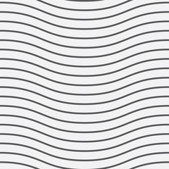 Seamless Wavy Line Pattern Background. Vector illustration eps10
