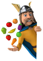 Fun gaulois - 3D Illustration