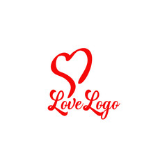 Love logo design vector template