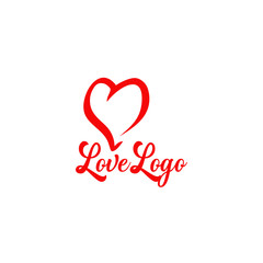Love logo design vector template