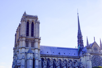 Obraz premium Notre-Dame-de-Paris France