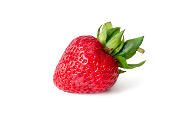 Red ripe strawberries