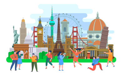 Concept of travel or studying. People are travelling.