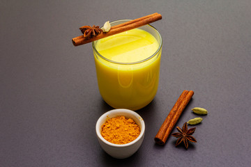 Golden turmeric milk
