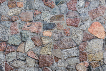 Pattern of stone wall background.