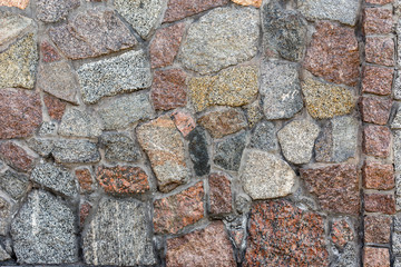 Pattern of stone wall background.
