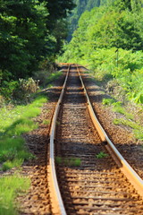 Obraz premium 北海道 線路