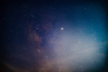 Obraz na płótnie Canvas starry sky with stars