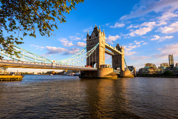 Fototapeta na wymiar Tower bridge in London, England.