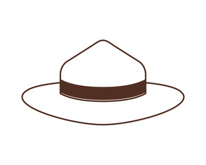 Isolated hat design