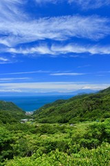 松崎町　初夏の石部の棚田