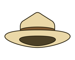 Isolated hat design