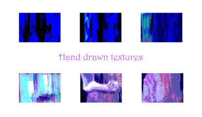 Hand drawn gouache texture. Abstract texture background