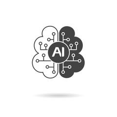 Artificial Intelligence premium icon design