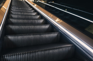 escalator in business center