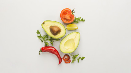 Guacamole ingredients