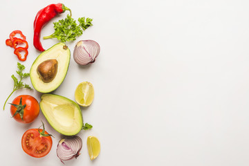 Guacamole ingredients