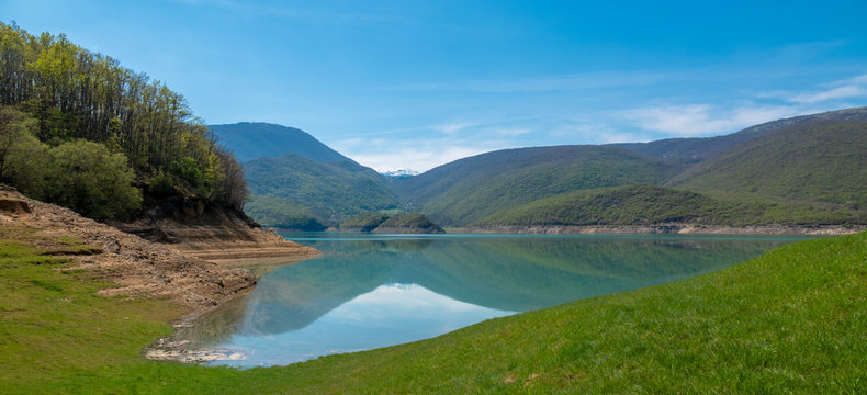 View of Rama lake or Ramsko jezero , Bosnia and Herzegovina