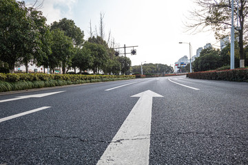 road in city