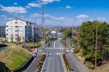 多摩市 聖ヶ丘 街並み