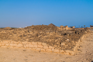 Archaeological site Al Baleed in Salalah, Oman