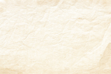 Old brown crumpled paper texture