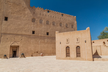 Courtyard of the Jabrin Castle, Oman