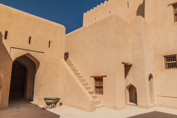 Staircase in Nizwa Fort, Oman