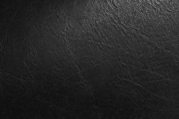 Black dark leather sofa texture background