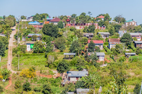 Kalaw town, Myanmar