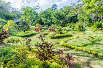 View of National Kandawgyi Botanical gardens in Pyin Oo Lwin, Myanmar