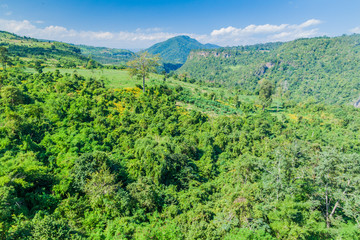 Fototapeta na wymiar Gokteik (Gok Teik) gorge in Myanmar