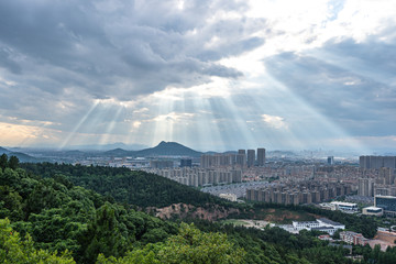 panoramic view of the city