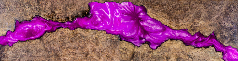 Casting epoxy resin Stabilizing persimmon burl wood