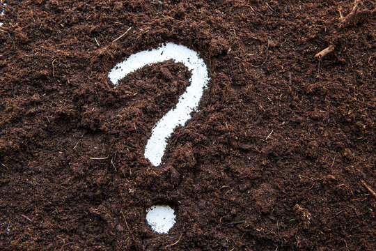 ground question mark white background nobody hd footage 