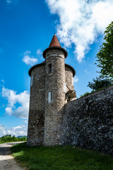 Fototapeta na wymiar chateau du Vernet la Varenne