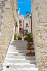Obraz premium A glimpse of a corner of Otranto in southern Italy