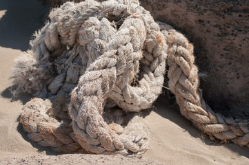 rope on a background