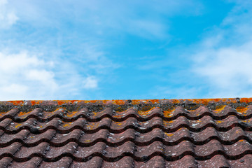 roof and sky