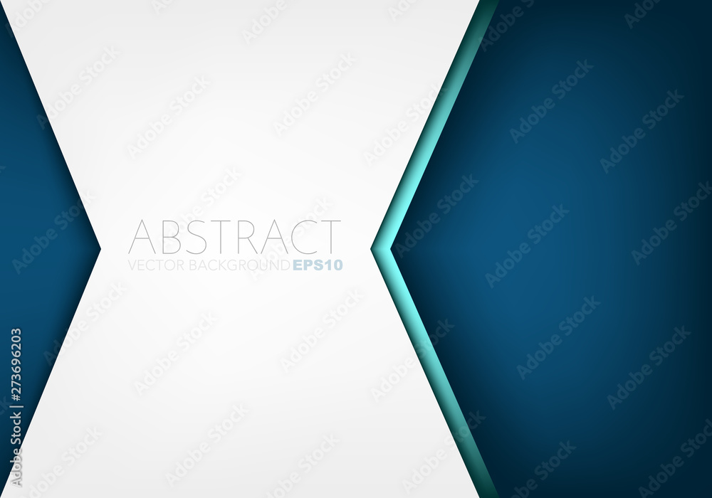 Poster blue vector abstract blue background with copy space for your text