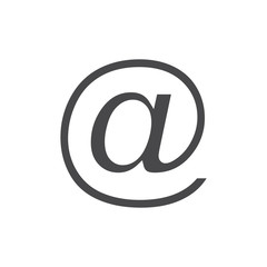 Obraz premium Mail vector icon grey. E-mail icon. Envelope illustration. Message
