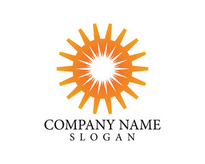 Sun Vector illustration Icon Logo Template design