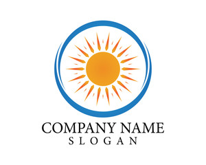 Sun Vector illustration Icon Logo Template design