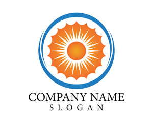 Sun Vector illustration Icon Logo Template design