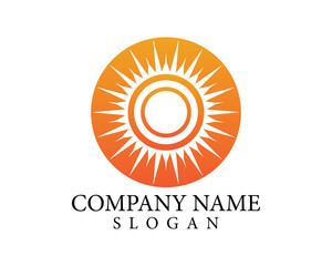 Sun Vector illustration Icon Logo Template design