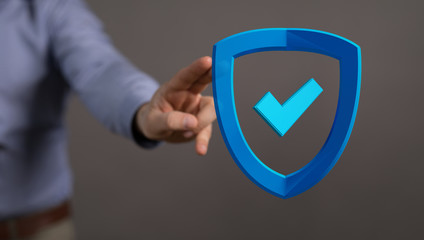 security data code digital in hand