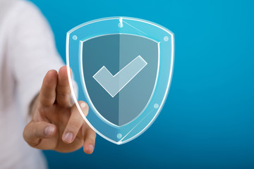 security data code digital in hand